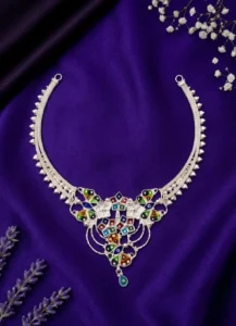 Pure Silver Necklace, Gracefully Beautiful