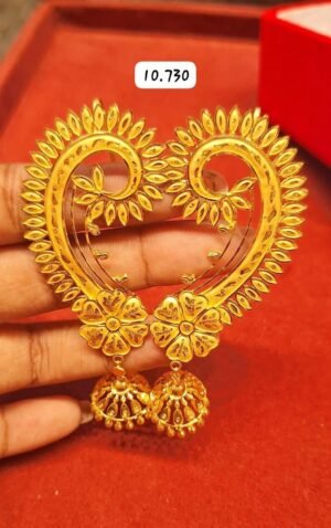 22K Gold Elegant Earrings