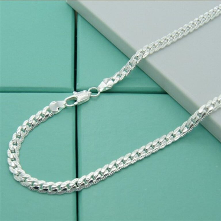 925 Silver Chain for Men, Boldly Refined