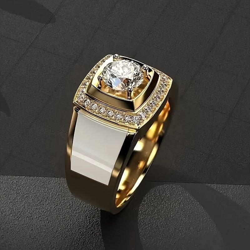 Bridal 18 KT Gold Diamond Solitaire Ring