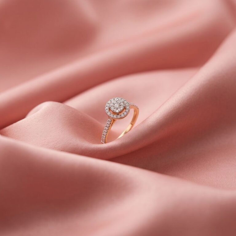 Diamond Ring, Gracefully Brilliant