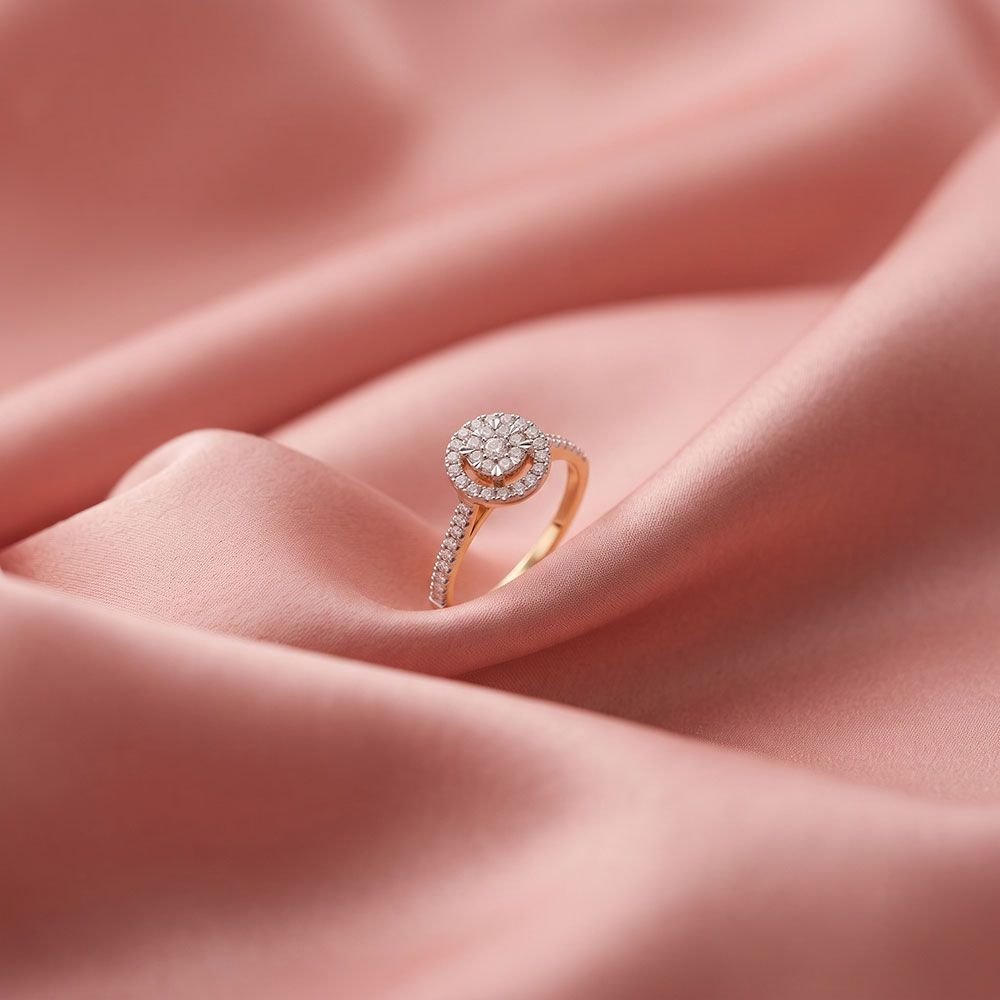 Diamond Ring, Gracefully Brilliant
